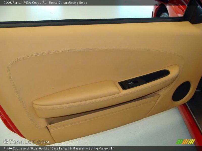 Door Panel of 2008 F430 Coupe F1