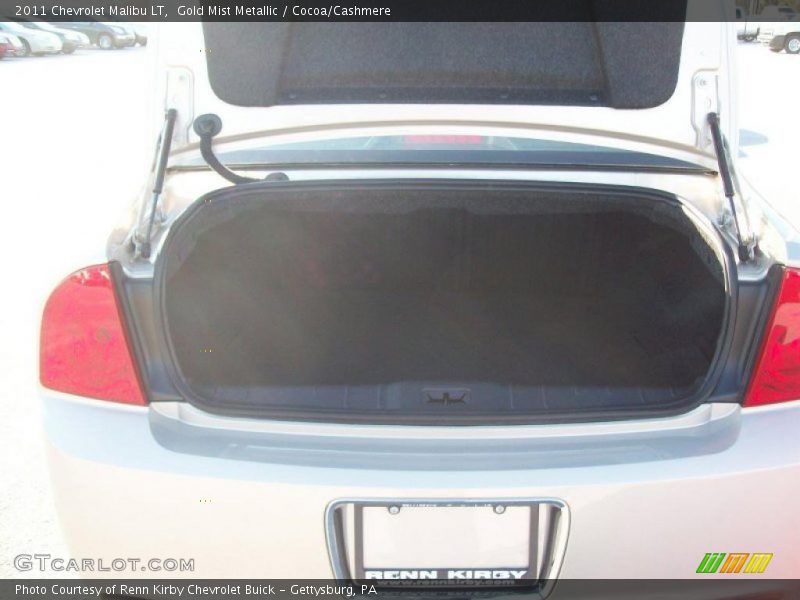 Gold Mist Metallic / Cocoa/Cashmere 2011 Chevrolet Malibu LT