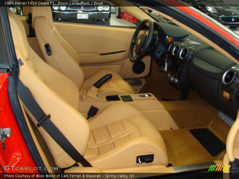  2008 F430 Coupe F1 Beige Interior