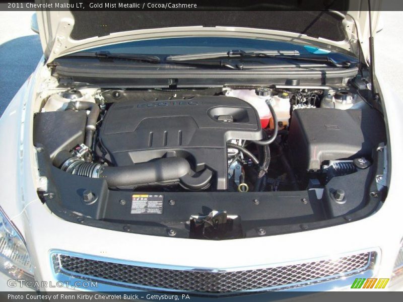 Gold Mist Metallic / Cocoa/Cashmere 2011 Chevrolet Malibu LT
