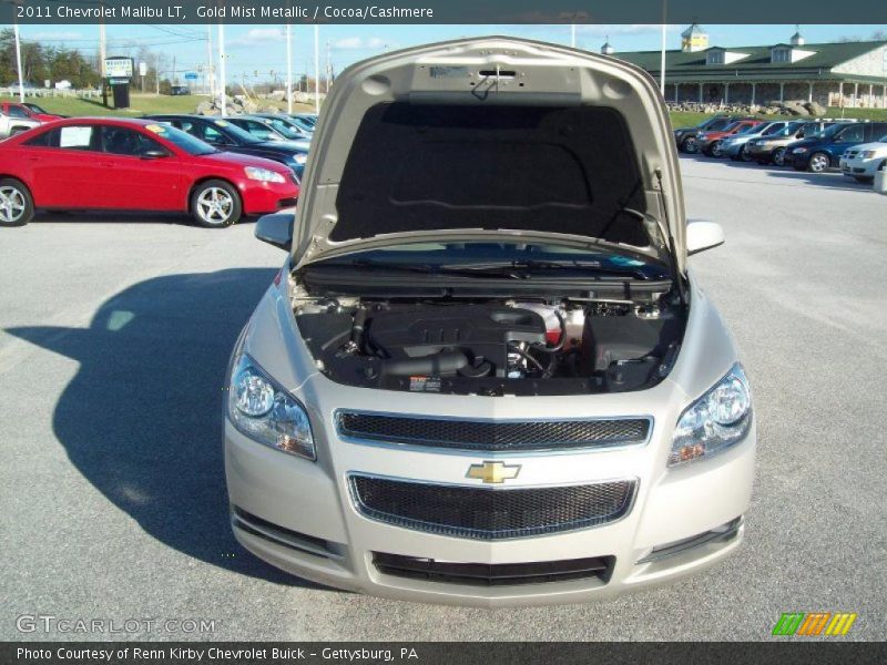 Gold Mist Metallic / Cocoa/Cashmere 2011 Chevrolet Malibu LT