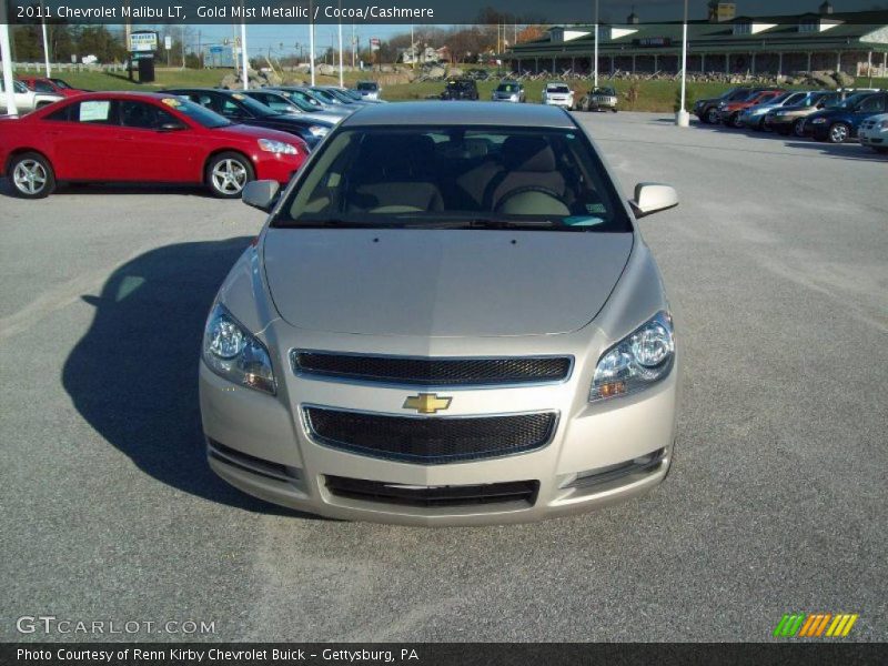 Gold Mist Metallic / Cocoa/Cashmere 2011 Chevrolet Malibu LT