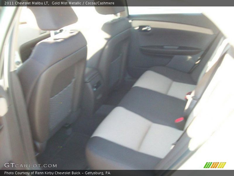 Gold Mist Metallic / Cocoa/Cashmere 2011 Chevrolet Malibu LT