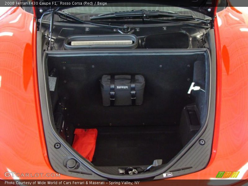  2008 F430 Coupe F1 Trunk