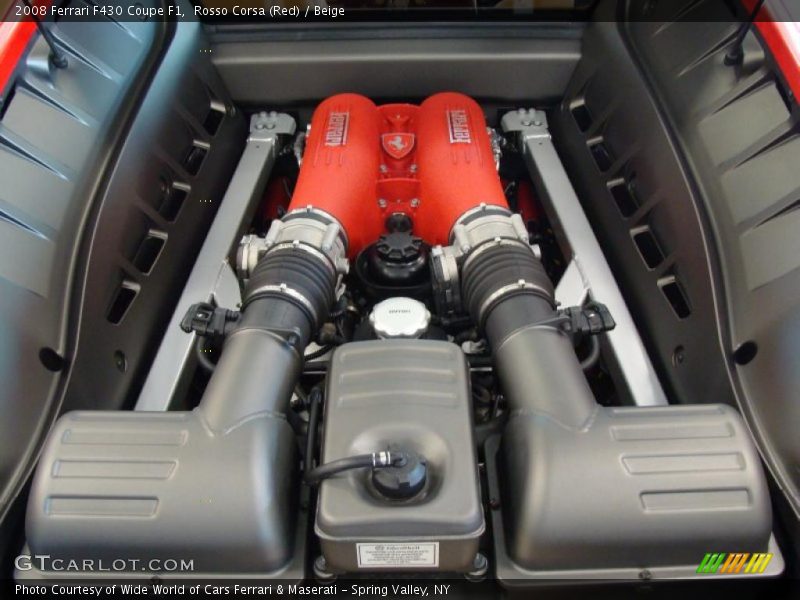  2008 F430 Coupe F1 Engine - 4.3 Liter DOHC 32-Valve VVT V8