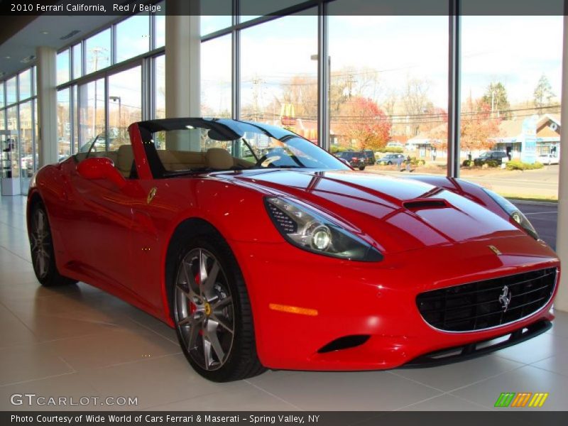 Front 3/4 View of 2010 California 