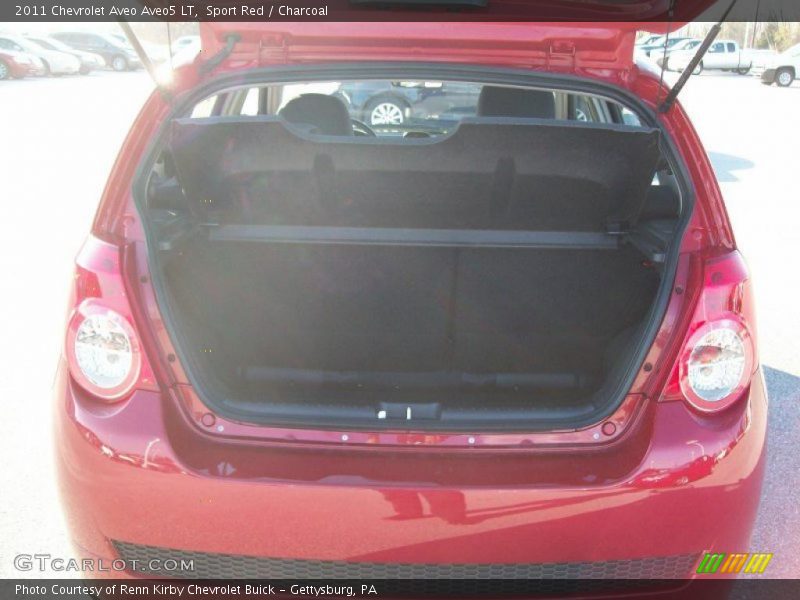 Sport Red / Charcoal 2011 Chevrolet Aveo Aveo5 LT