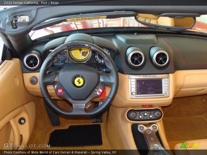 Dashboard of 2010 California 