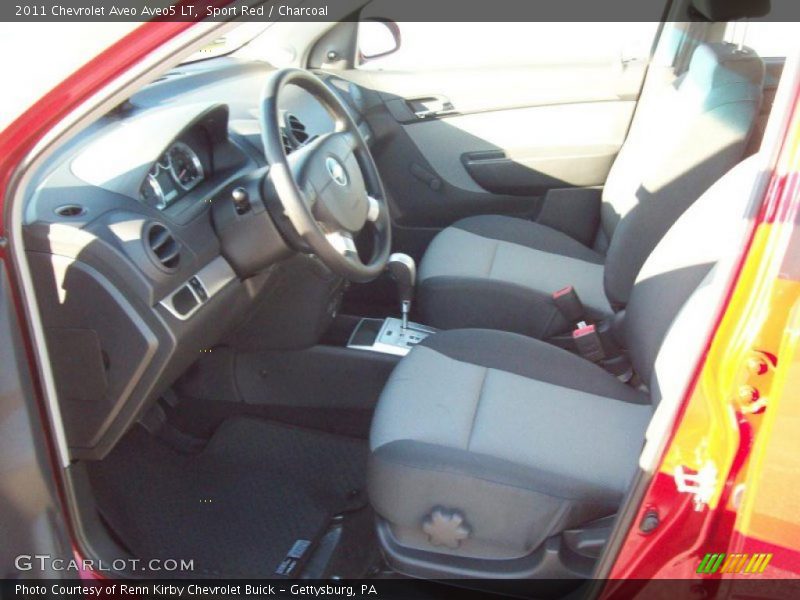 Sport Red / Charcoal 2011 Chevrolet Aveo Aveo5 LT