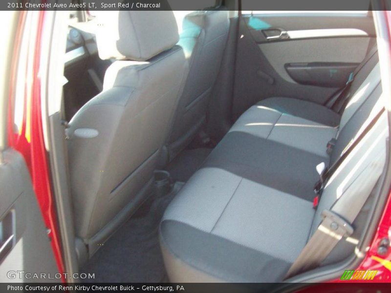  2011 Aveo Aveo5 LT Charcoal Interior
