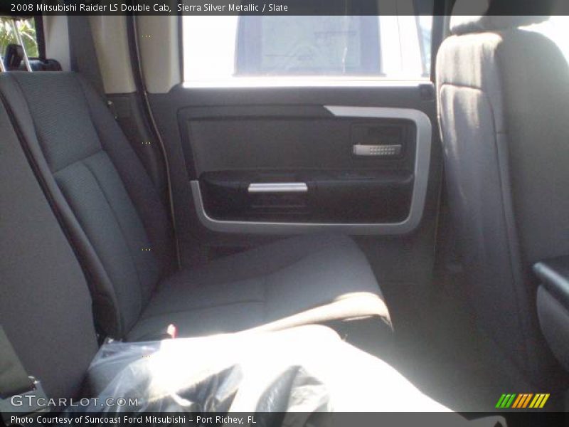 Sierra Silver Metallic / Slate 2008 Mitsubishi Raider LS Double Cab