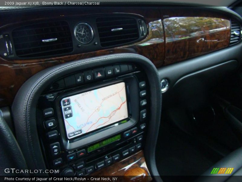 Ebony Black / Charcoal/Charcoal 2009 Jaguar XJ XJ8