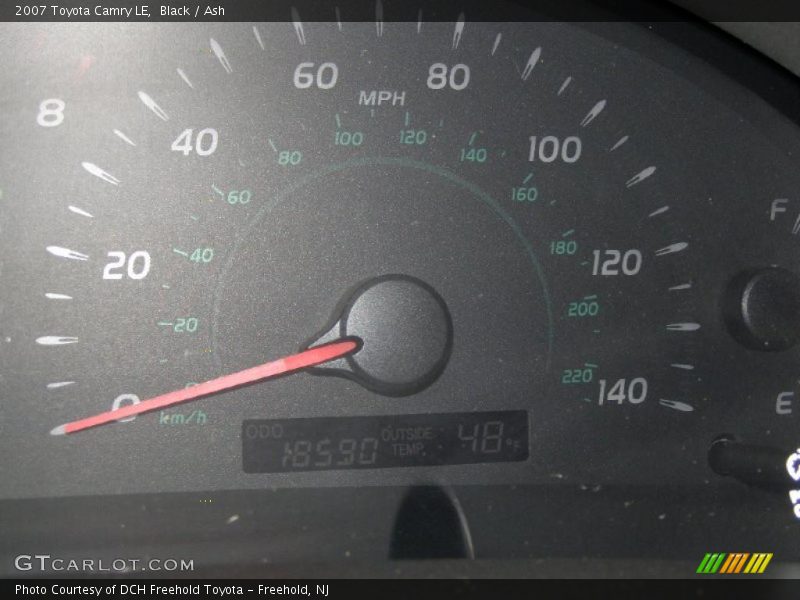 Black / Ash 2007 Toyota Camry LE