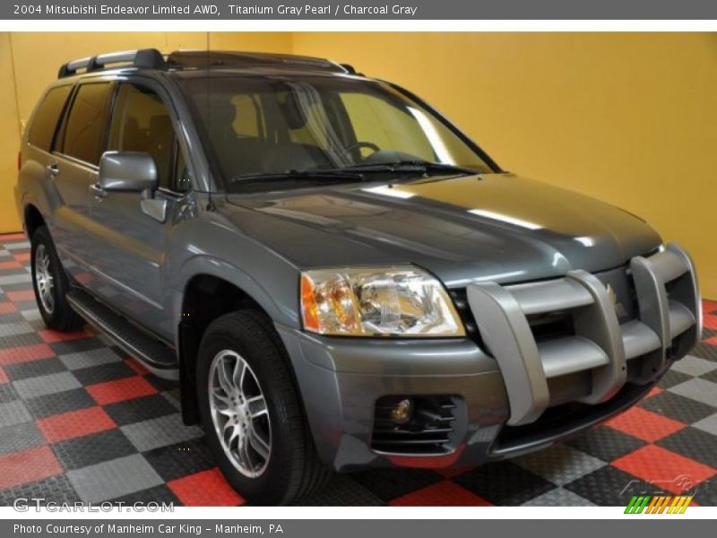 Titanium Gray Pearl / Charcoal Gray 2004 Mitsubishi Endeavor Limited AWD