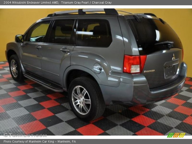 Titanium Gray Pearl / Charcoal Gray 2004 Mitsubishi Endeavor Limited AWD