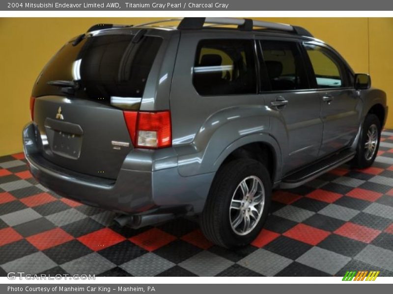 Titanium Gray Pearl / Charcoal Gray 2004 Mitsubishi Endeavor Limited AWD