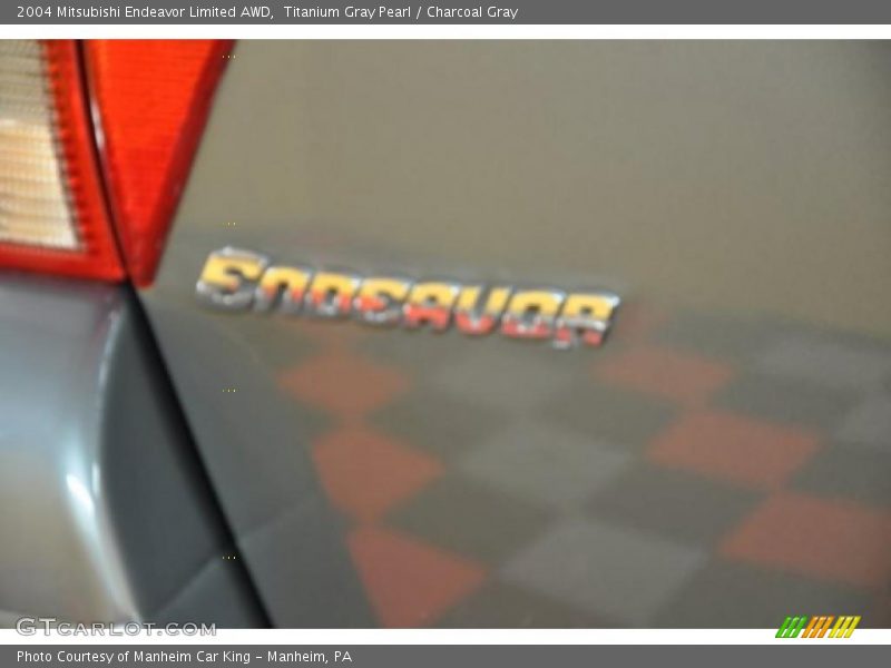 Titanium Gray Pearl / Charcoal Gray 2004 Mitsubishi Endeavor Limited AWD