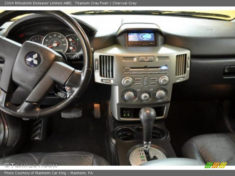 Titanium Gray Pearl / Charcoal Gray 2004 Mitsubishi Endeavor Limited AWD