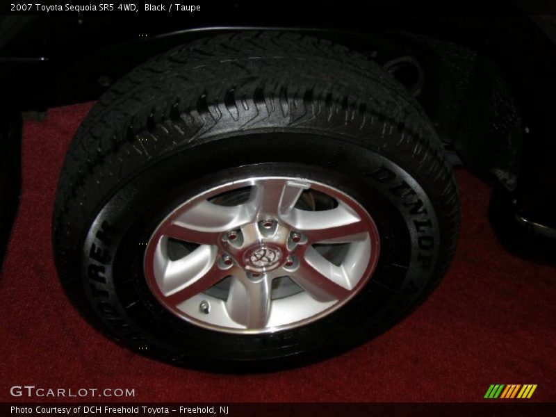 Black / Taupe 2007 Toyota Sequoia SR5 4WD
