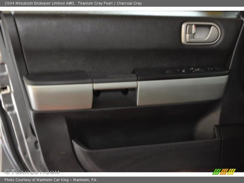 Titanium Gray Pearl / Charcoal Gray 2004 Mitsubishi Endeavor Limited AWD