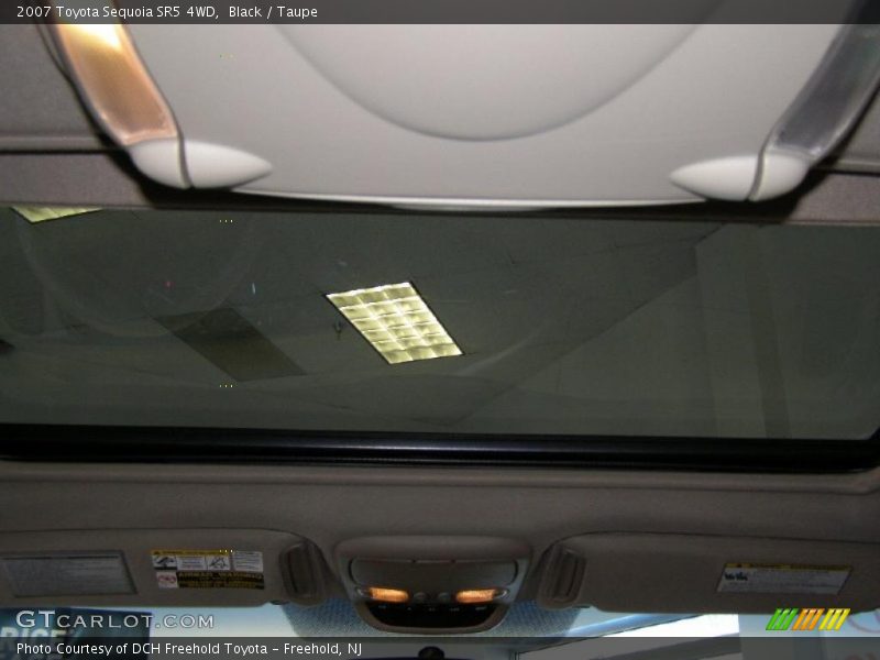 Black / Taupe 2007 Toyota Sequoia SR5 4WD