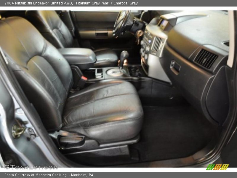 Titanium Gray Pearl / Charcoal Gray 2004 Mitsubishi Endeavor Limited AWD