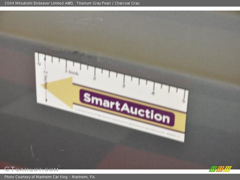 Titanium Gray Pearl / Charcoal Gray 2004 Mitsubishi Endeavor Limited AWD
