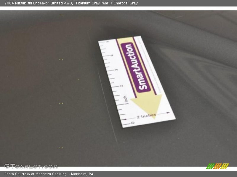 Titanium Gray Pearl / Charcoal Gray 2004 Mitsubishi Endeavor Limited AWD