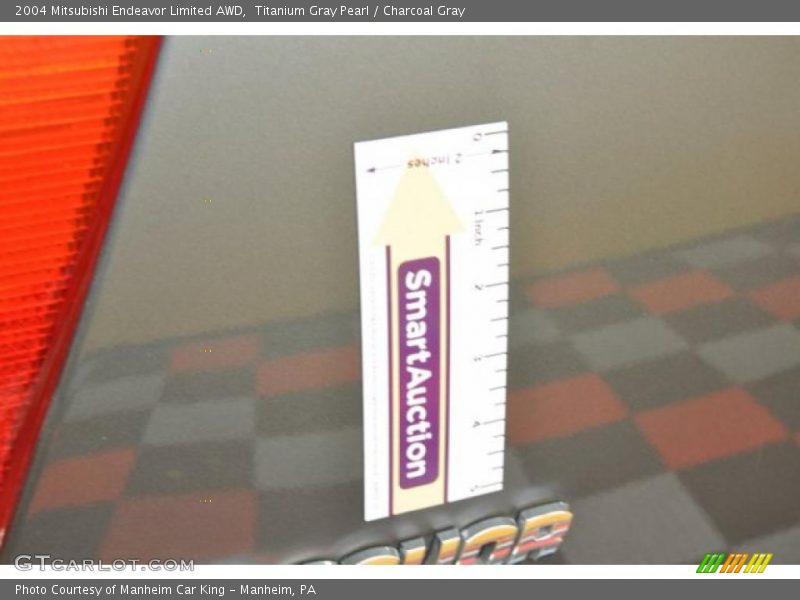 Titanium Gray Pearl / Charcoal Gray 2004 Mitsubishi Endeavor Limited AWD