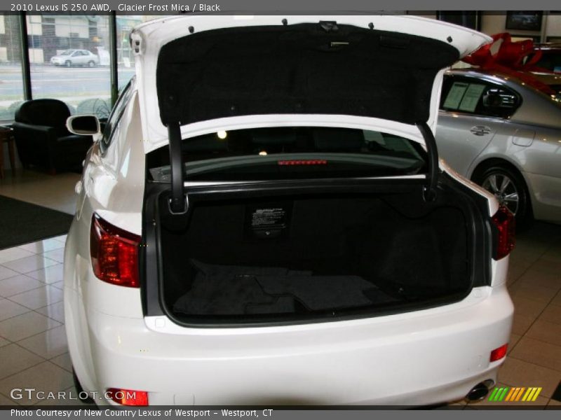 Glacier Frost Mica / Black 2010 Lexus IS 250 AWD