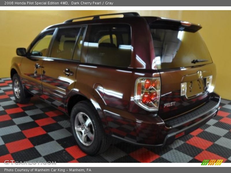 Dark Cherry Pearl / Gray 2008 Honda Pilot Special Edition 4WD