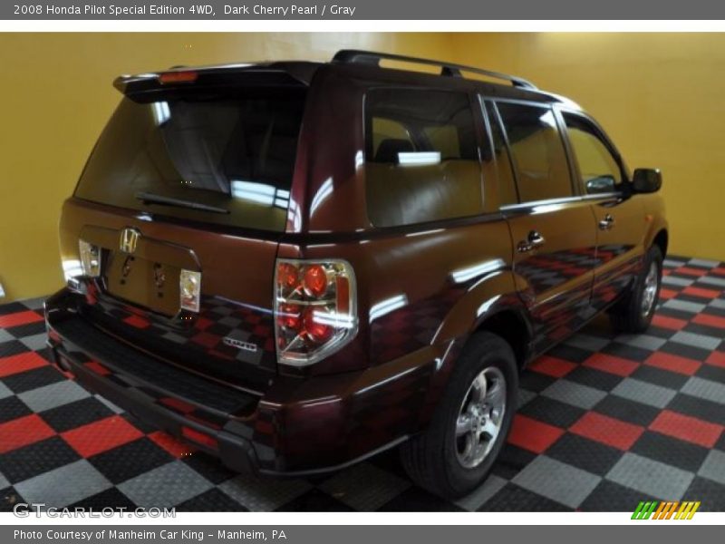 Dark Cherry Pearl / Gray 2008 Honda Pilot Special Edition 4WD