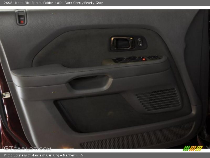 Dark Cherry Pearl / Gray 2008 Honda Pilot Special Edition 4WD