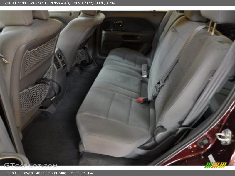 Dark Cherry Pearl / Gray 2008 Honda Pilot Special Edition 4WD