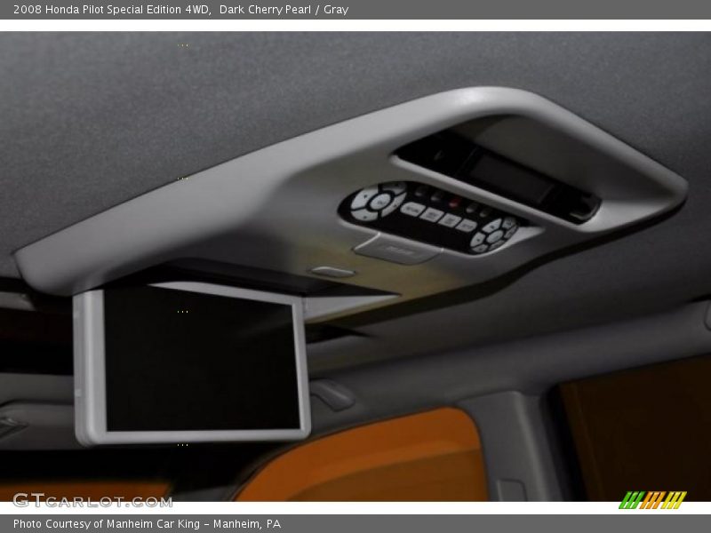 Dark Cherry Pearl / Gray 2008 Honda Pilot Special Edition 4WD