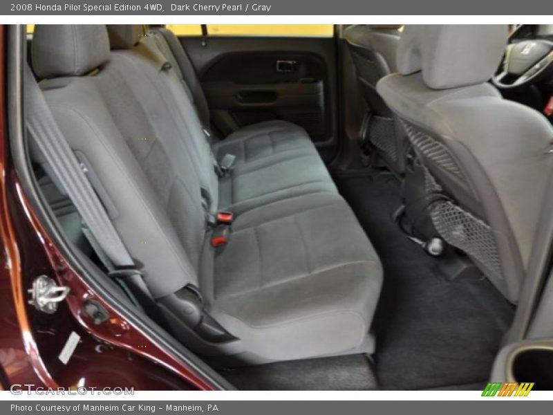 Dark Cherry Pearl / Gray 2008 Honda Pilot Special Edition 4WD