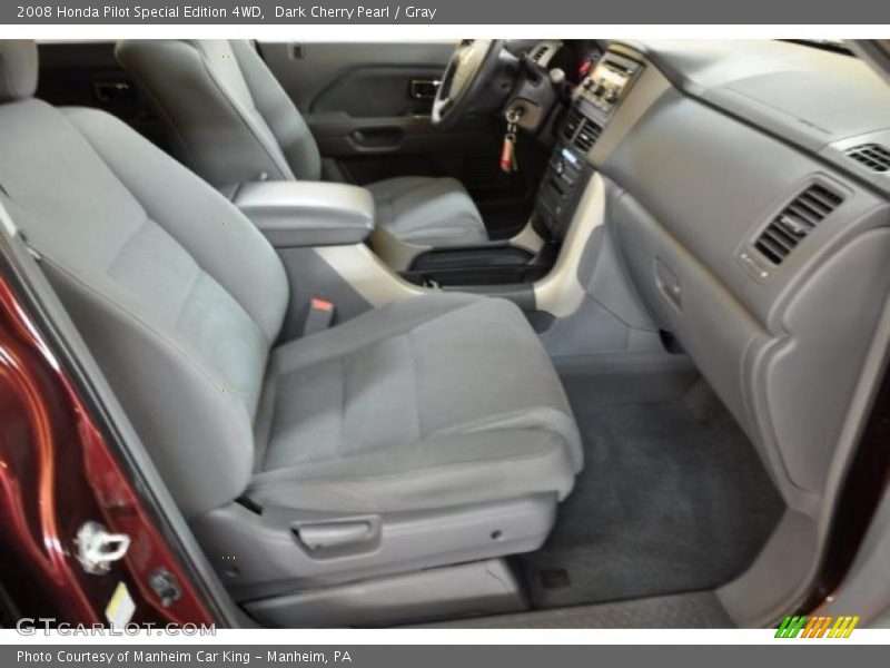 Dark Cherry Pearl / Gray 2008 Honda Pilot Special Edition 4WD