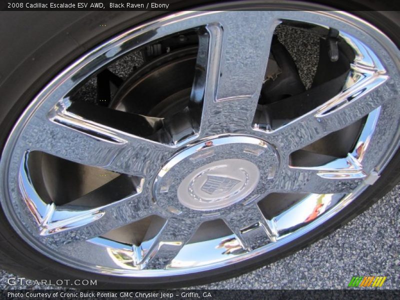 Black Raven / Ebony 2008 Cadillac Escalade ESV AWD