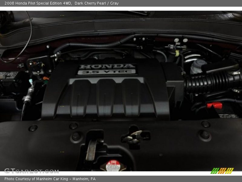 Dark Cherry Pearl / Gray 2008 Honda Pilot Special Edition 4WD