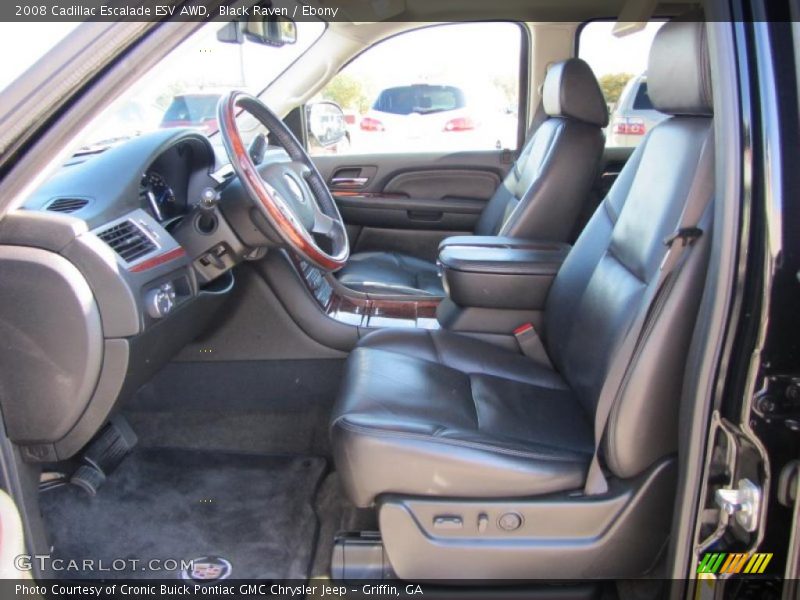 Black Raven / Ebony 2008 Cadillac Escalade ESV AWD