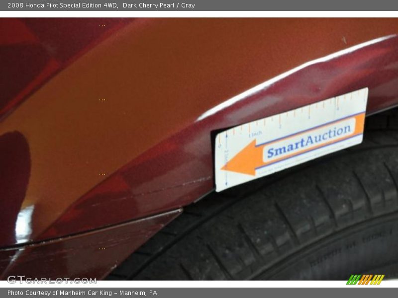 Dark Cherry Pearl / Gray 2008 Honda Pilot Special Edition 4WD