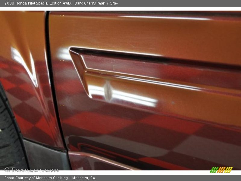Dark Cherry Pearl / Gray 2008 Honda Pilot Special Edition 4WD