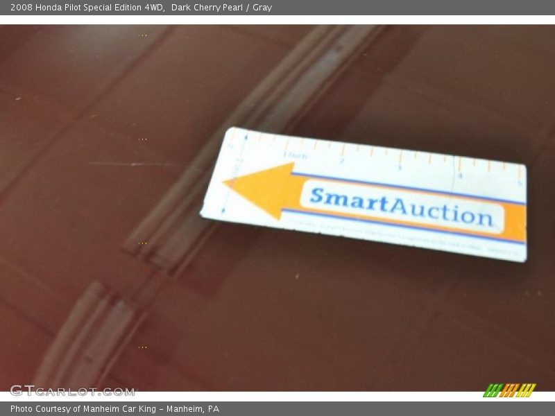 Dark Cherry Pearl / Gray 2008 Honda Pilot Special Edition 4WD