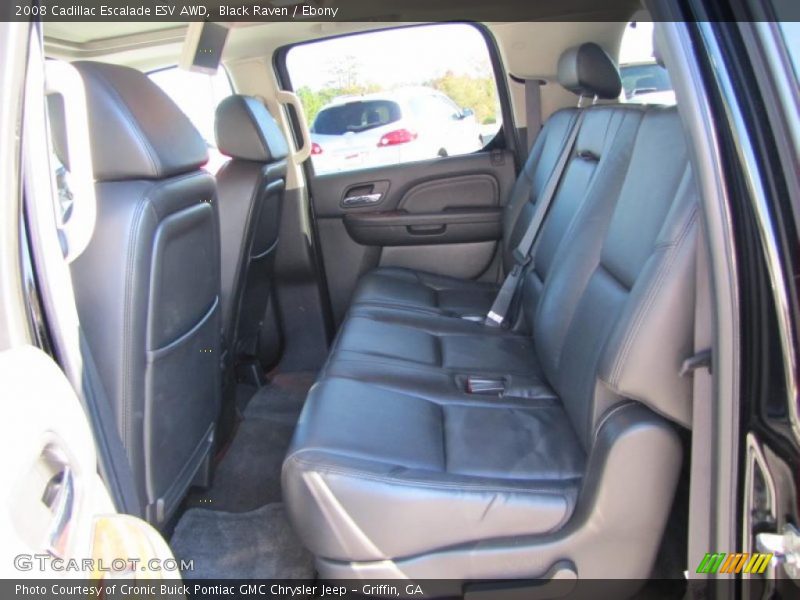 Black Raven / Ebony 2008 Cadillac Escalade ESV AWD