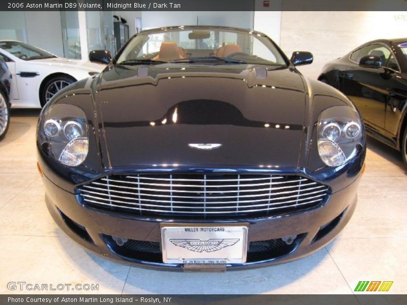 Midnight Blue / Dark Tan 2006 Aston Martin DB9 Volante