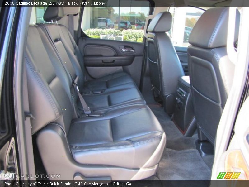 Black Raven / Ebony 2008 Cadillac Escalade ESV AWD