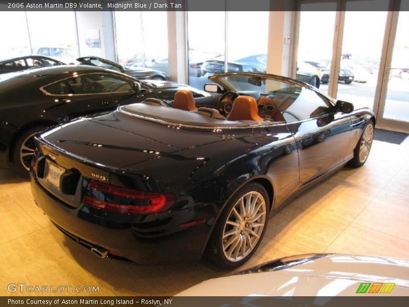 Midnight Blue / Dark Tan 2006 Aston Martin DB9 Volante