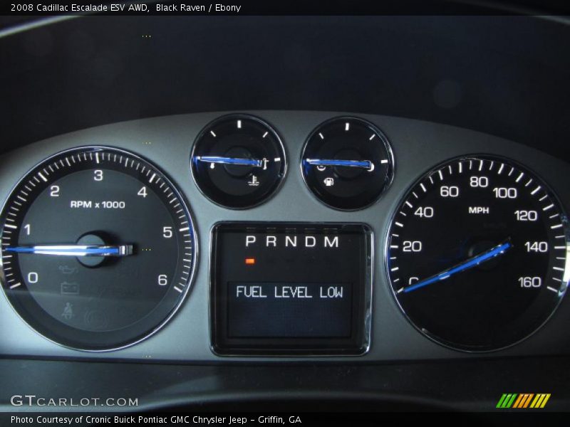 Black Raven / Ebony 2008 Cadillac Escalade ESV AWD