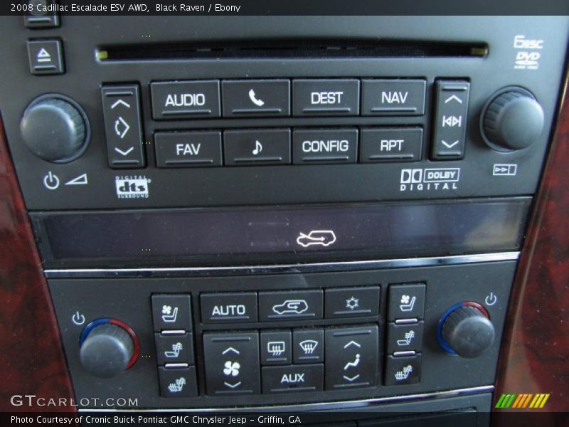 Black Raven / Ebony 2008 Cadillac Escalade ESV AWD