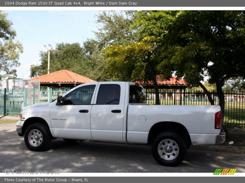 Bright White / Dark Slate Gray 2004 Dodge Ram 1500 ST Quad Cab 4x4